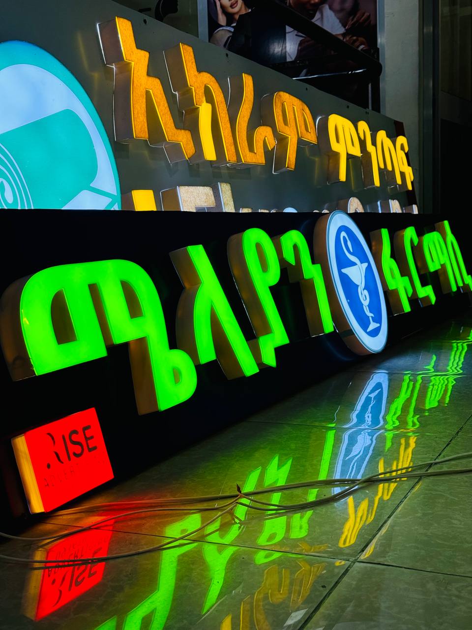 Lightbox Signage Display